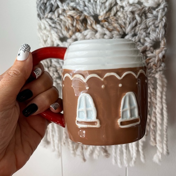 Gingerbread House Holiday Christmas Mug NEW - Picture 3 of 4